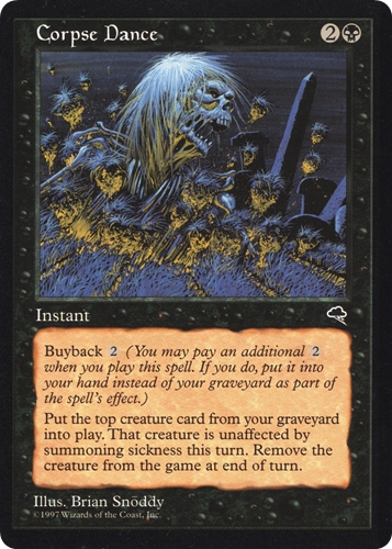 中古MTG【TMP】死体のダンス / Corpse Dance《英》（MTG/マジック:ザ・ギャザリング）【管理:M1491A】
