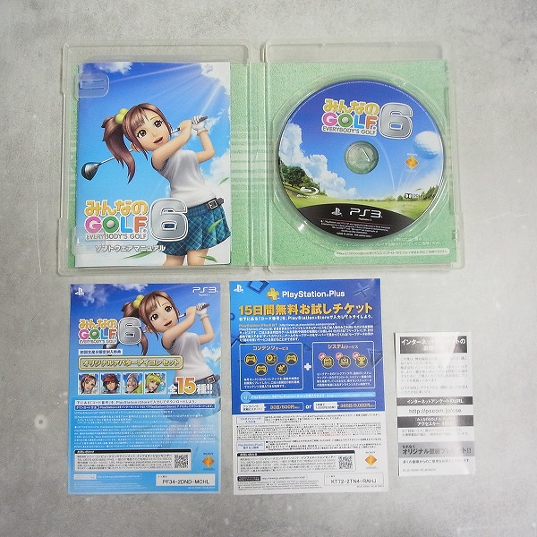 BEEP ゲームグッズ通販 / 【中古ソフト】PlayStation3│みんなのGOLF6