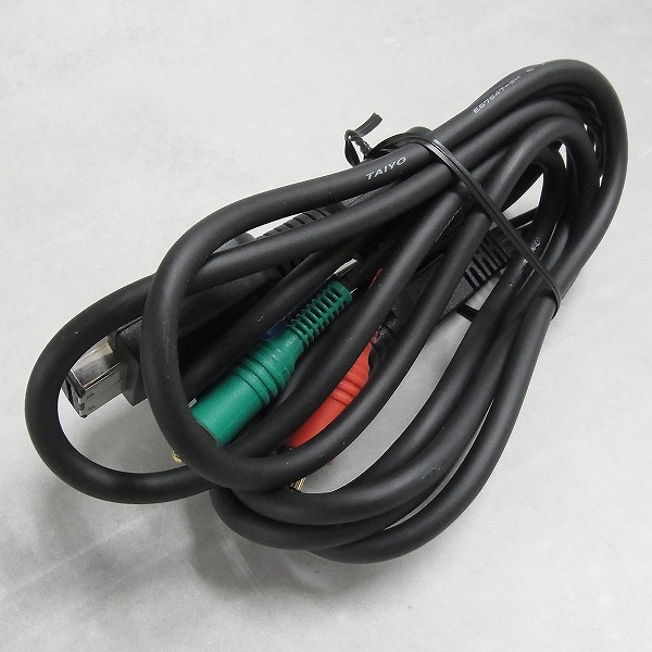 【中古ハード】動作品 GC ゲームキューブ 純正 コンポーネントビデオケーブル