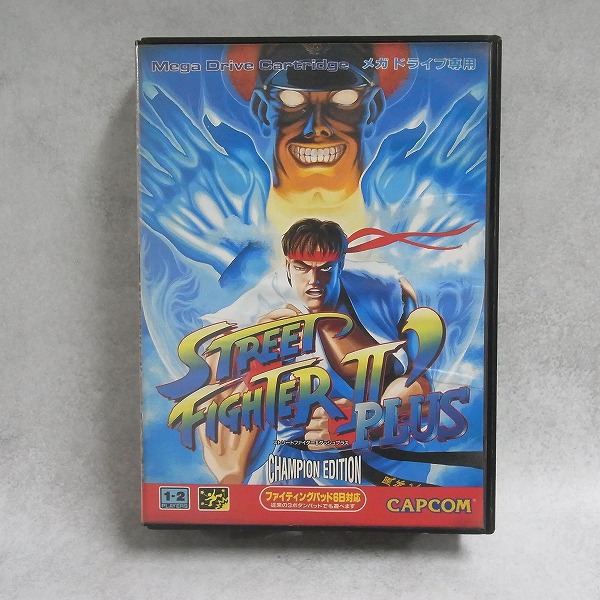 【中古ソフト】メガドライブ│ストリートファイターII ダッシュPLUS