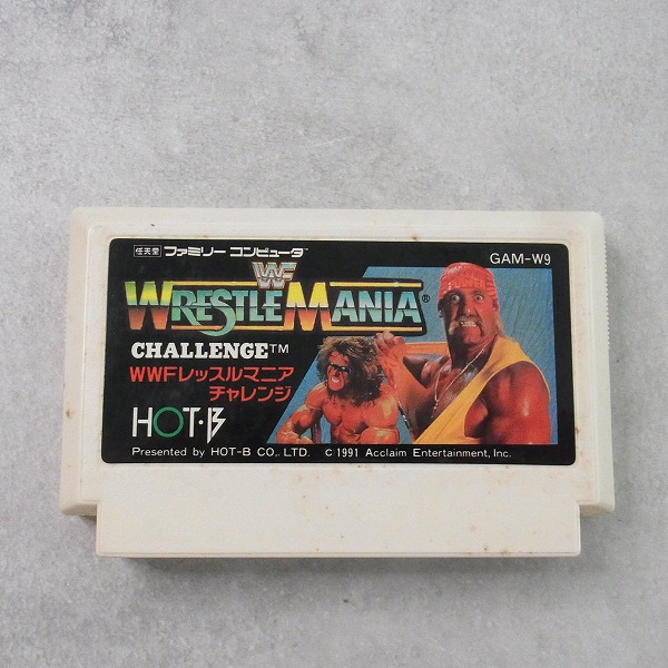 【中古ソフト】ファミコン丨WWFレッスルマニアチャレンジ