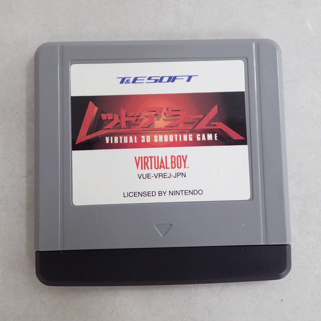 【中古ソフト】バーチャルボーイ│レッドアラーム 箱無