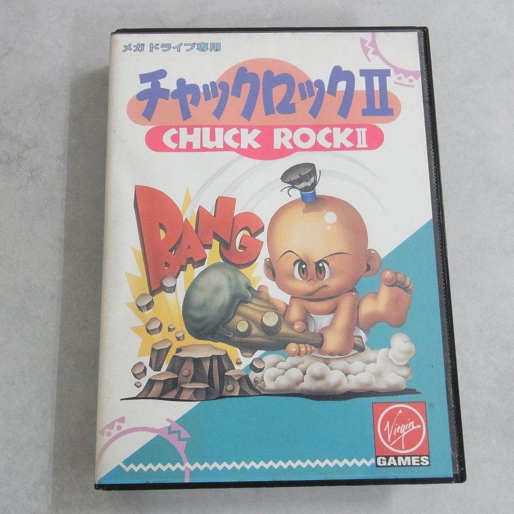 【中古ソフト】メガドライブ│チャックロックII