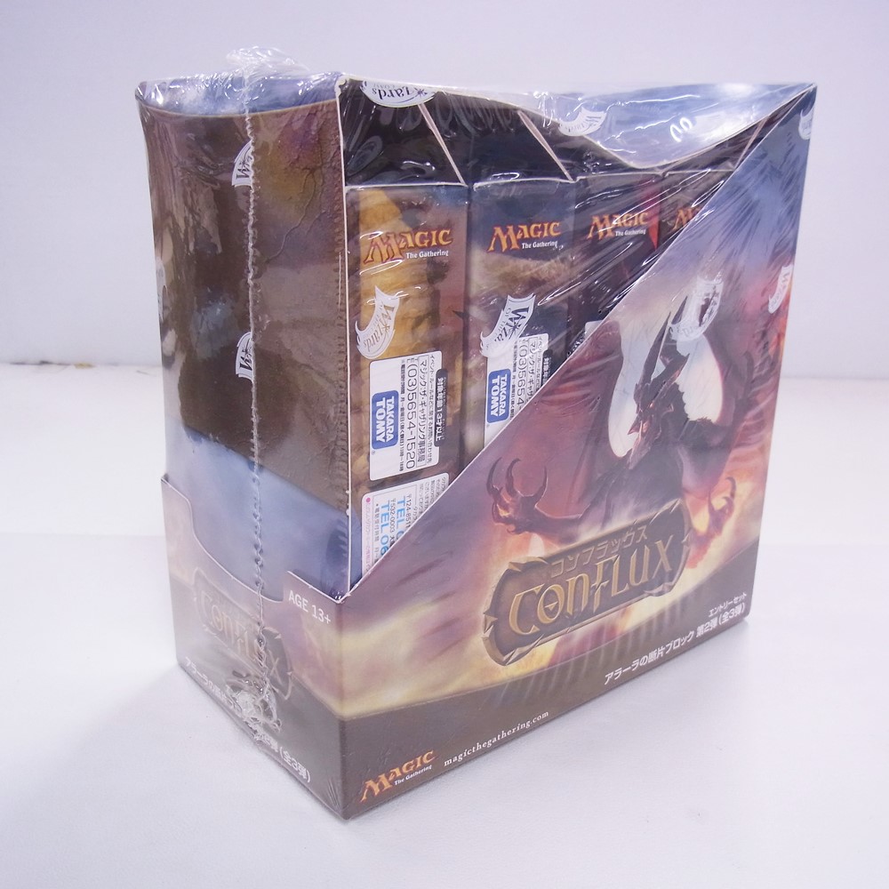 ◆【中古MTG】マジックザギャザリング│コンフラックス エントリーセット 日本語 1box