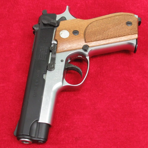 MGC モデルガン S&W SW/59 SW/39 木製グリップ