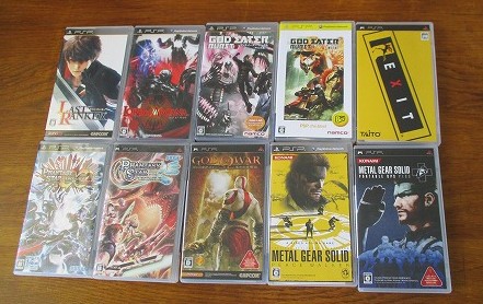 【中古ソフト】PSP｜ゴットイーター バースト通常版 ロードオフアルカナ 他 10本セット