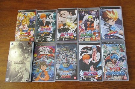 【中古ソフト】PSP｜NARUTO-ナルト-疾風伝ナルティメットアクセル3疾風奥義ノ書 他 10本セット