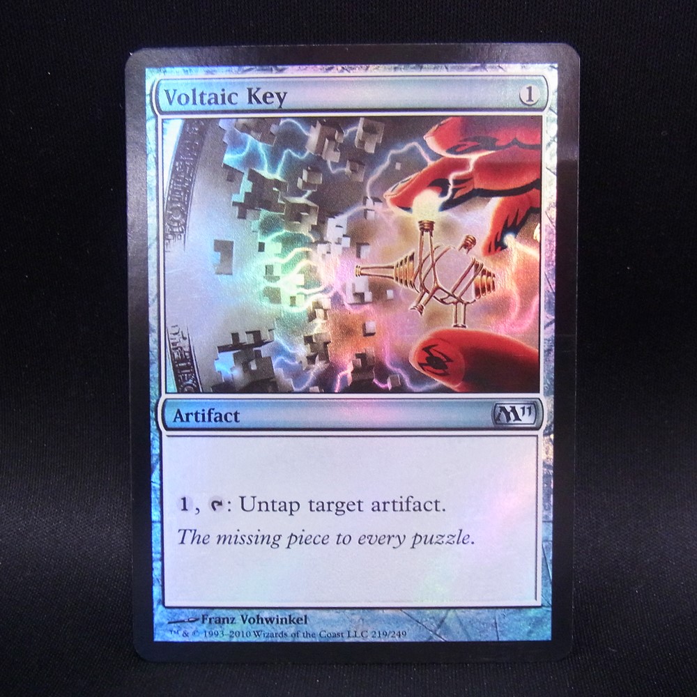 ◆【中古MTG】マジックザギャザリング│通電式キー/Voltaic Key(FOIL)【EN/M11】