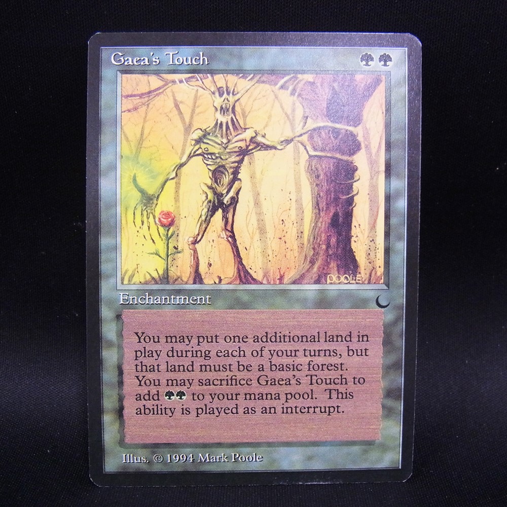 ◆【中古MTG】マジックザギャザリング│Gaea's Touch【EN/DRK】
