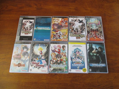 【中古ソフト】PSP｜ テイルズ オブ エターニア テイルズ オブ デスティニー２  他 10本セット