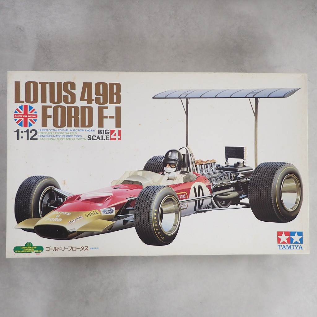 タミヤ 1/12 ゴールドリーフロータス F-1 12004