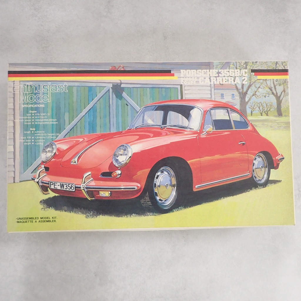 フジミ 1/24 ポルシェ 356B/C 2000GS クーペ カレラ2 エンスージアストモデル