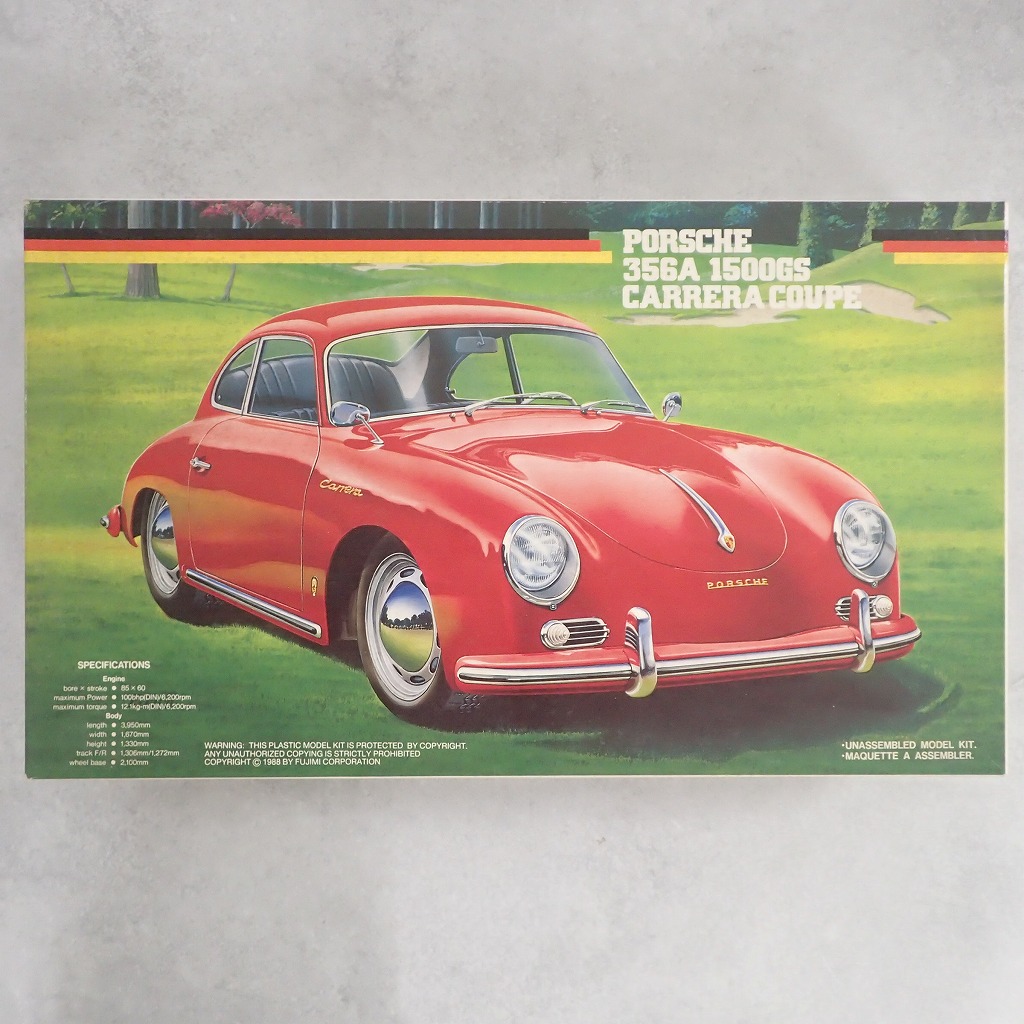 フジミ 1/24 ポルシェ 356A 1500GS カレラ クーペ エンスージアストモデル