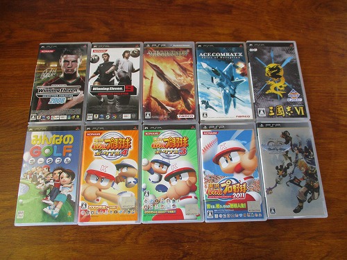 【中古ソフト】PSP｜エースコンバットX スカイズ・オブ・デセプション 他 10本セット