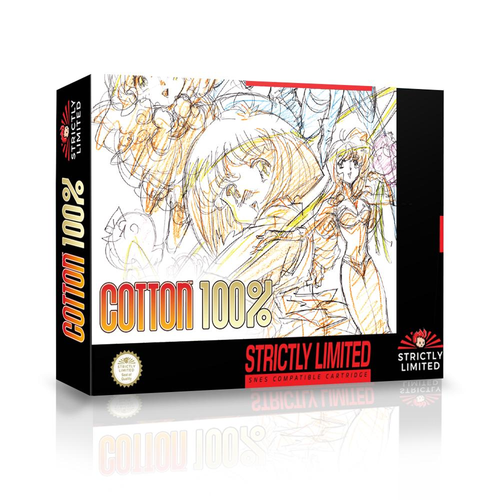 【海外輸入品】【SNES NTSC】COTTON 100%  (コットン 100％)