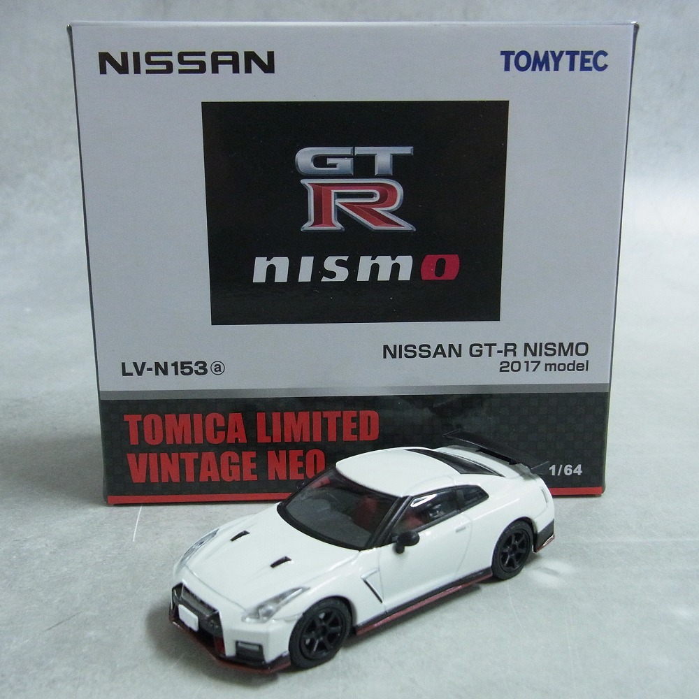 トミカ リミテッドヴィンテージネオ LV-N153a NISSAN GT-R NISMO 2017 model 白