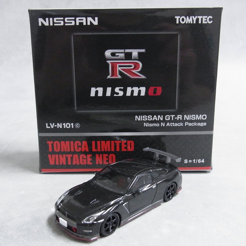 トミカ リミテッドヴィンテージネオ LV-N101c NISSAN GT-R NISMO N Attack Package 黒