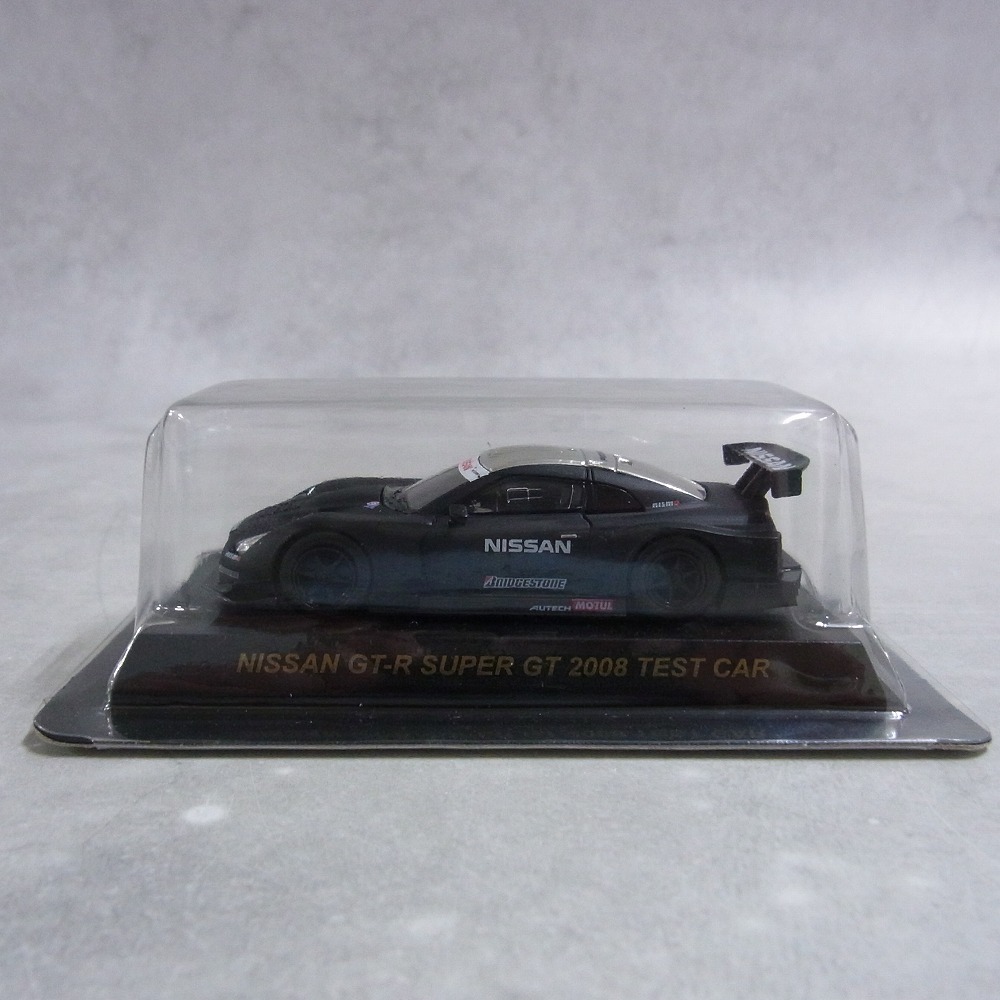 京商 1/64 GT-R レーシングカーコレクション NISSAN GT-R SUPER GT 2008 TEST CAR