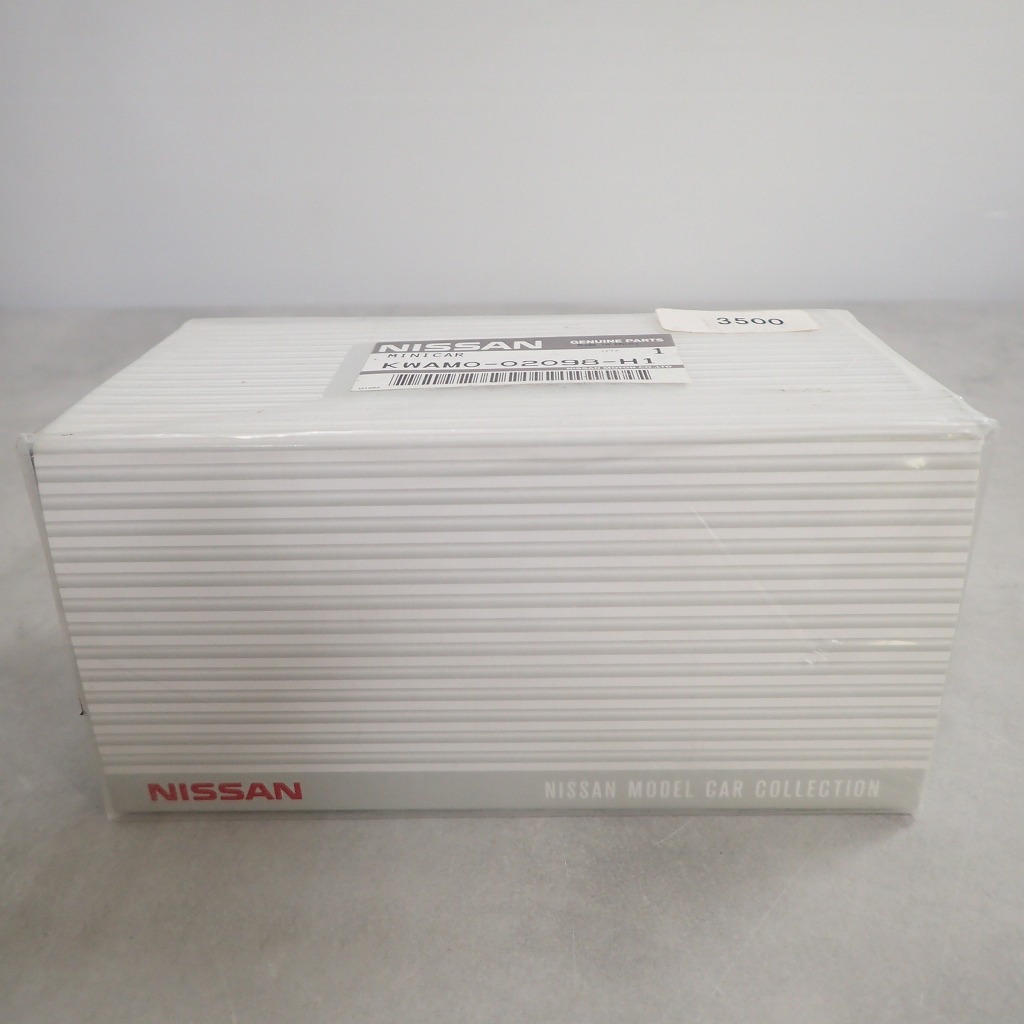日産特注 1/43 NISSAN GT-R (R35)high White Pearl(#QX1) KWAM002098HI 【未開封】