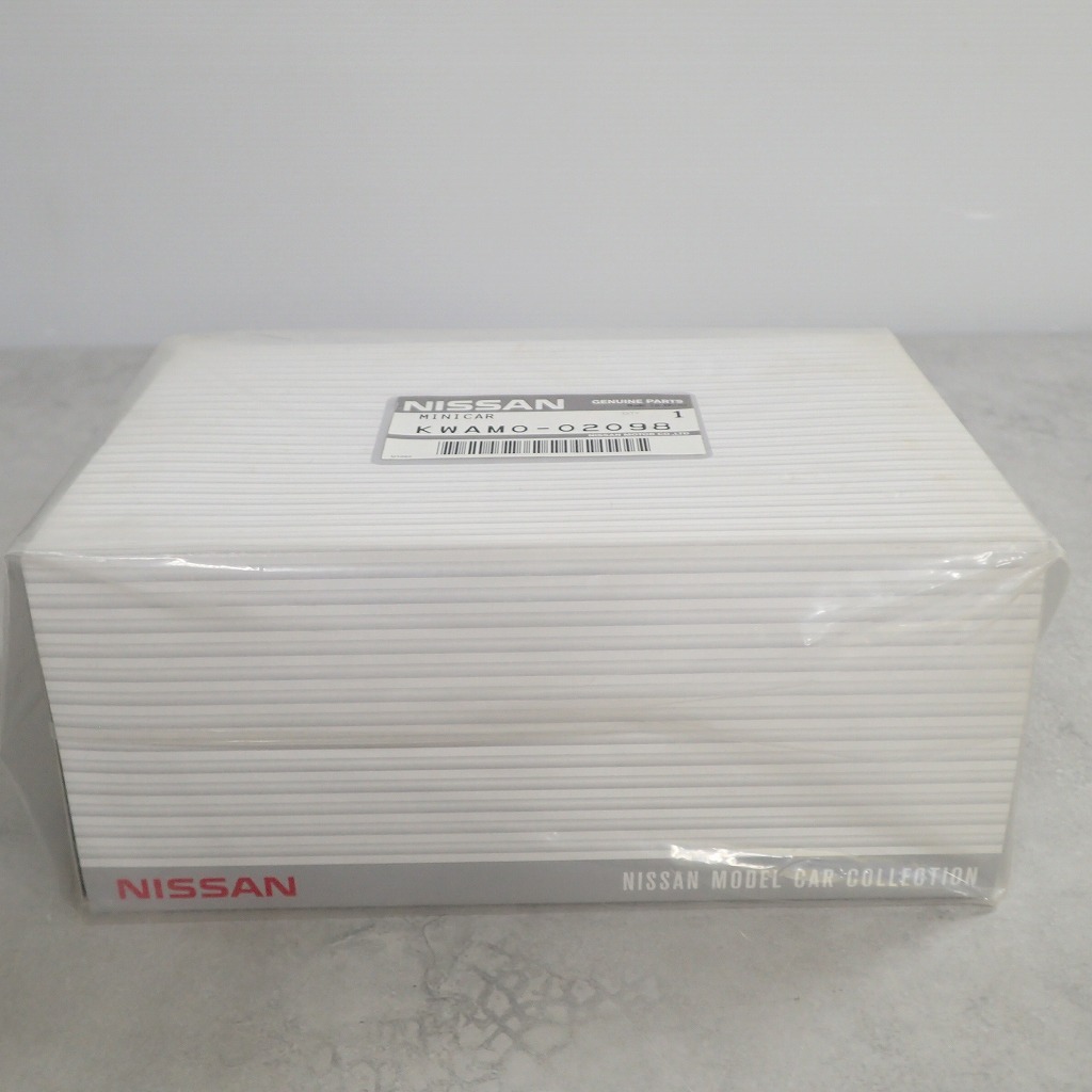 日産特注 1/43 NISSAN GT-R (R35 WHITE #QX1) KWAM002098 【未開封】