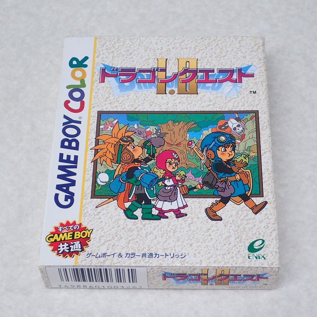 【中古ソフト】ゲームボーイカラー｜ドラゴンクエストI・II  箱付