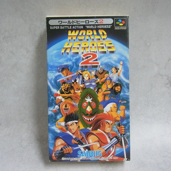【中古ソフト】スーパーファミコン│ワールドヒーローズ2