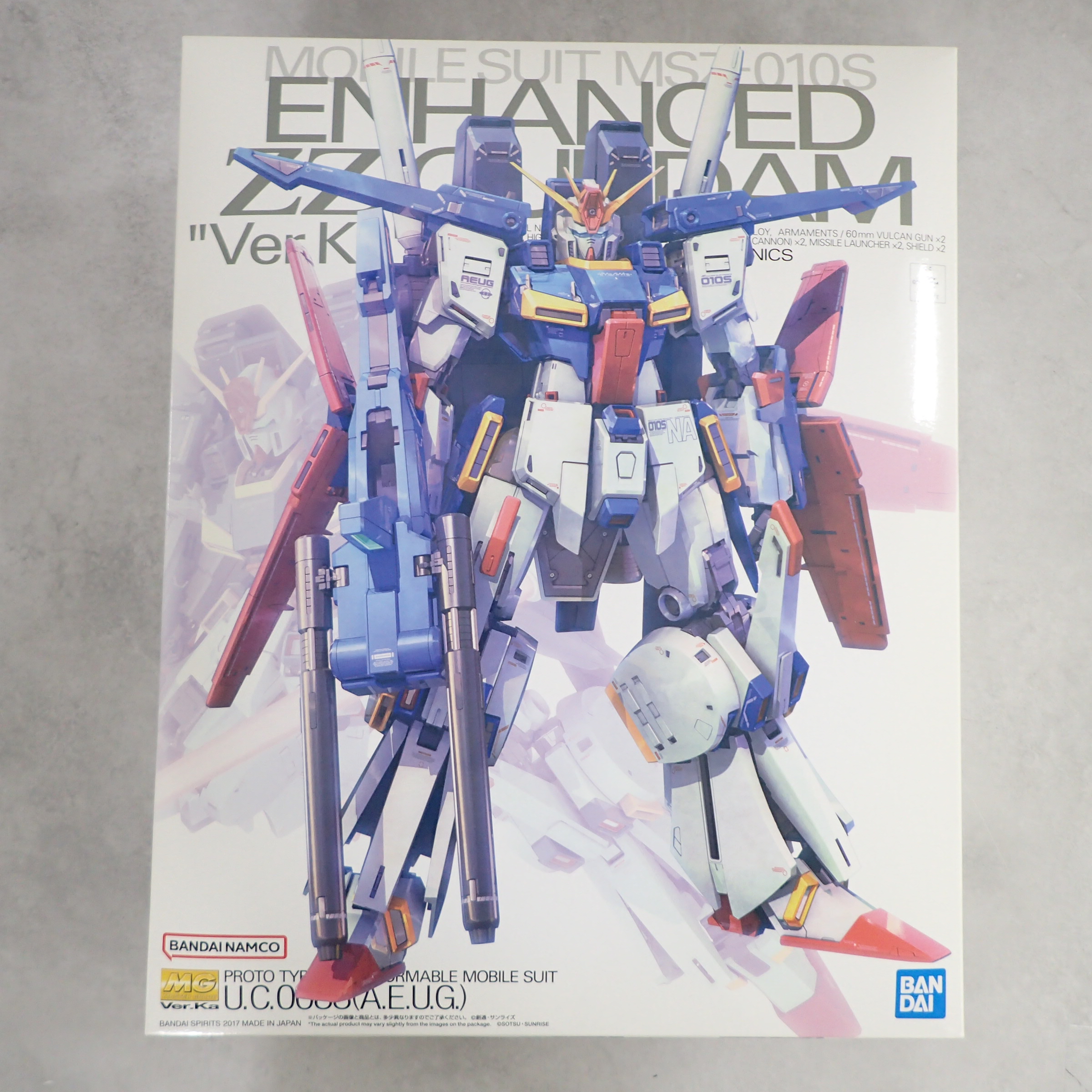 MG 1/100 強化型ダブルゼータガンダム Ver.Ka