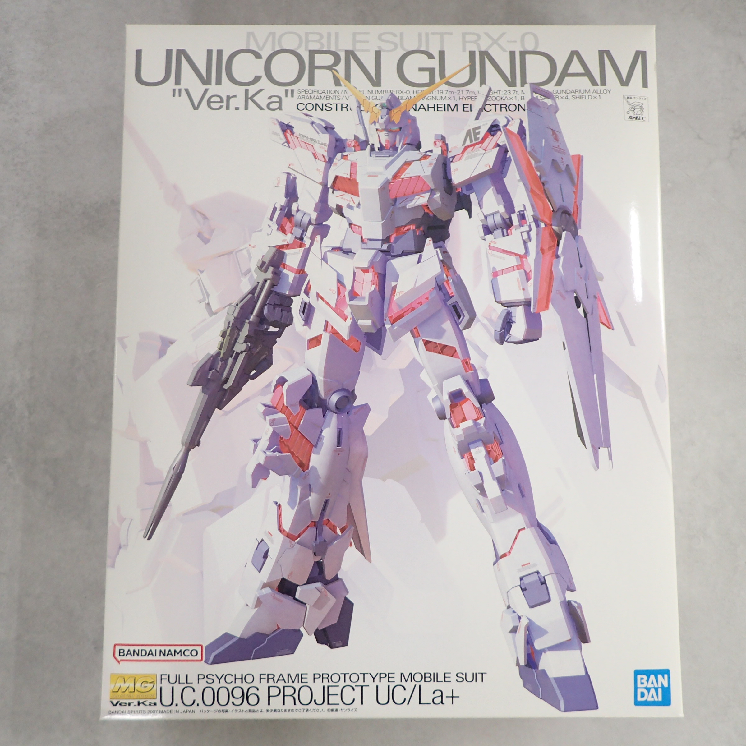MG 1/100 RX-0 ユニコーンガンダム Ver.Ka