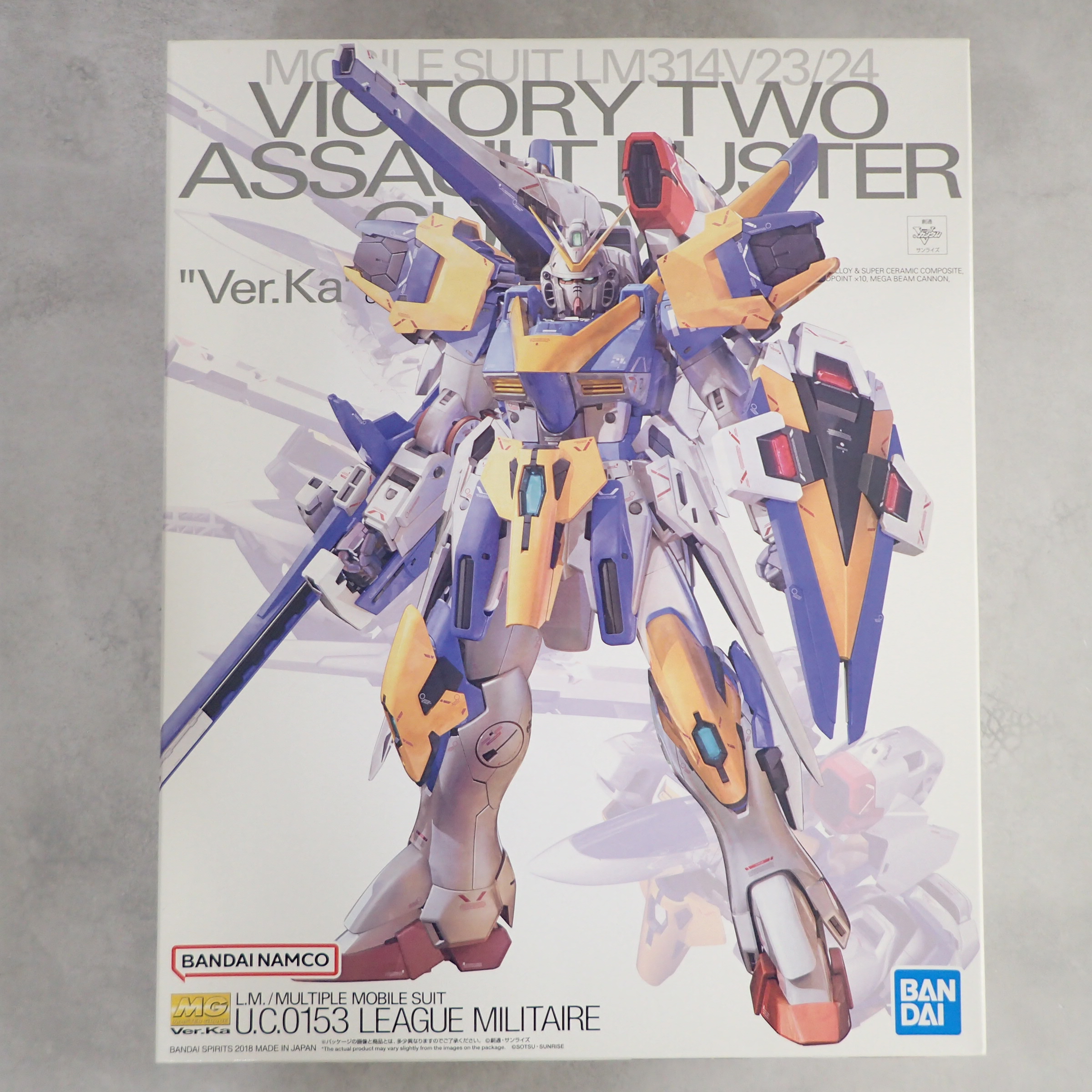 MG 1/100 V2アサルトバスターガンダム Ver.Ka