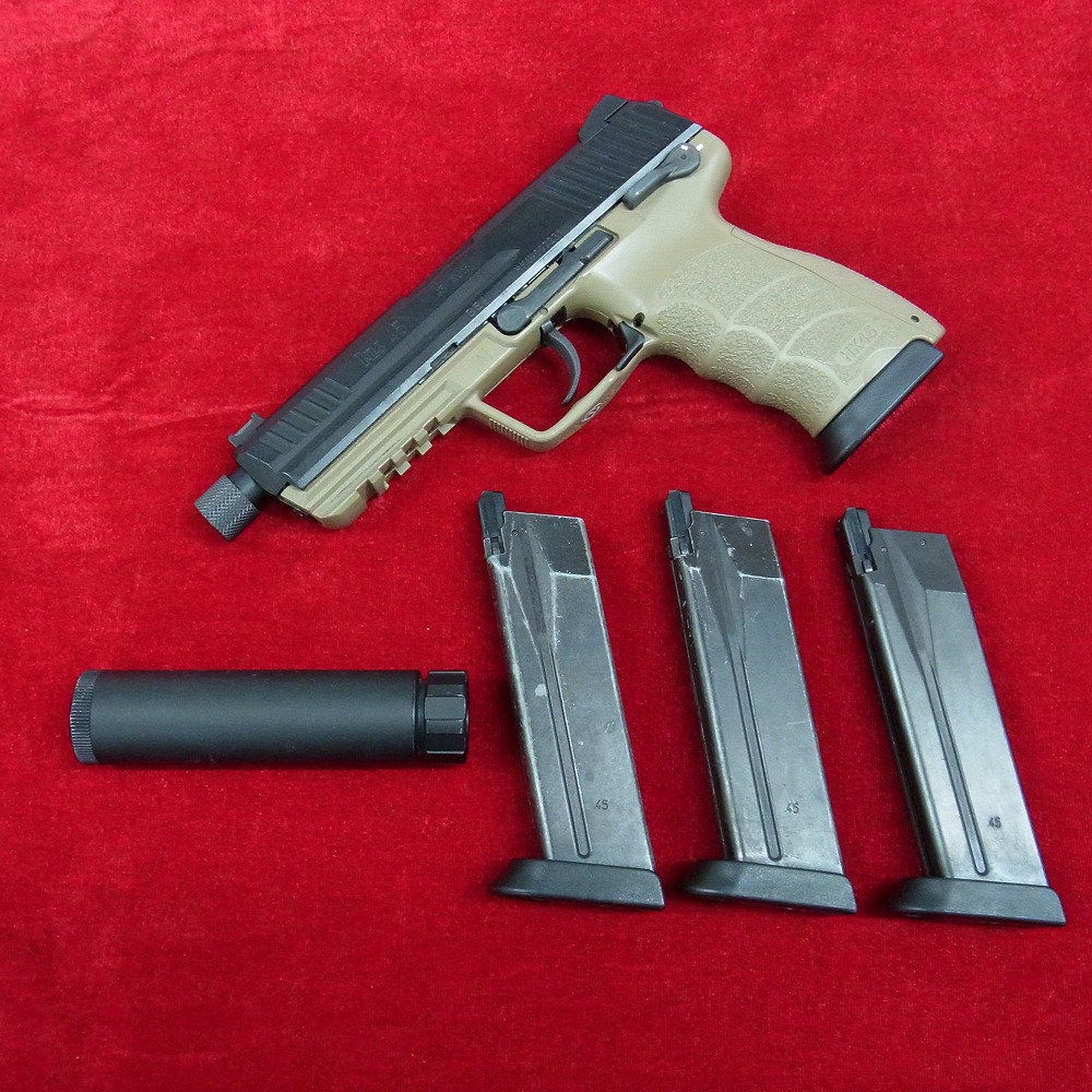 ■ 東京マルイ HK45 タクティカル ガスブローバック スペアマガジン付