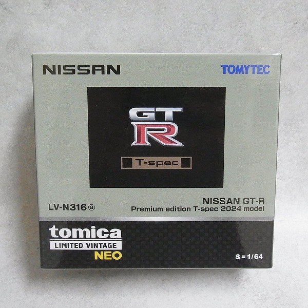 トミカ リミテッドヴィンテージネオ LV-N316a NISSAN GT-R Premium edition T-spec 2024 model (ミレニアムジェイド)