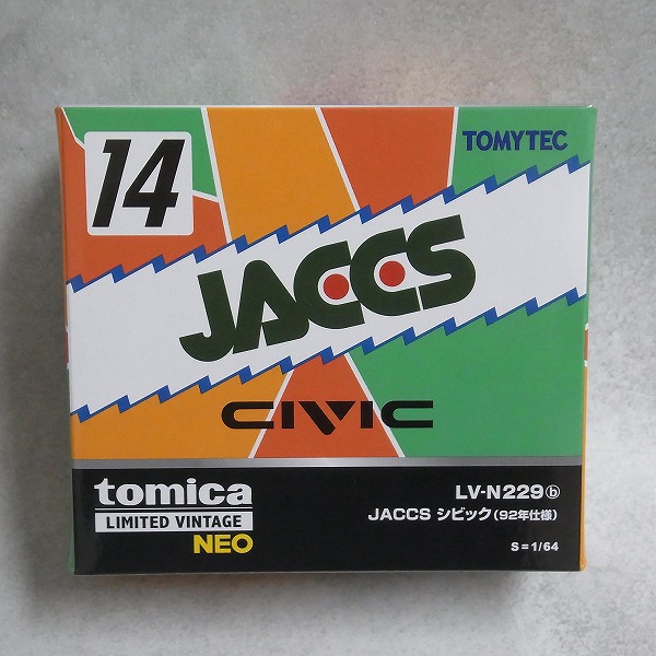 トミカ リミテッドヴィンテージネオ LV-N229b JACCS シビック (92年仕様)