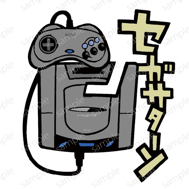『セガハード』セガサターン ステッカー