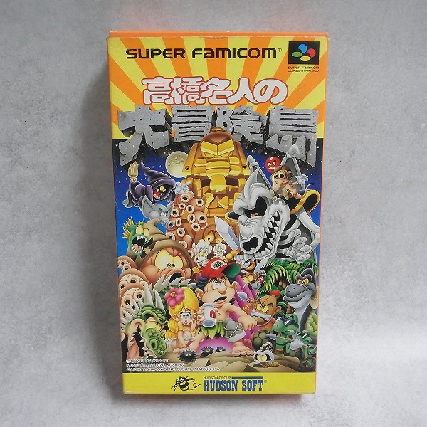 【中古ソフト】スーパーファミコン│高橋名人の大冒険島