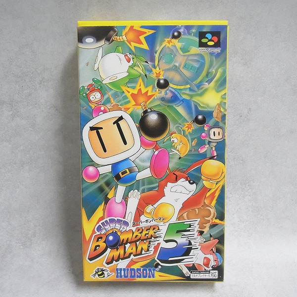 【中古ソフト】スーパーファミコン│スーパーボンバーマン5