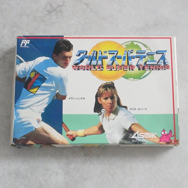 【中古ソフト】ファミコン丨ワールドスーパーテニス