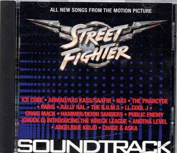 【中古CD】Street Fighter ALL NEW SONGS FROM THE MOTION PICTURE 輸入盤