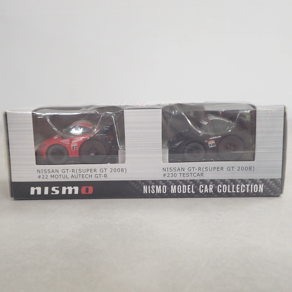 日産特注 チョロQ NISMO FESTIVAL at FUJI SPEEDWAY 2008 NISMO GT-R RACING 2台セット KWAM135004 【未開封】