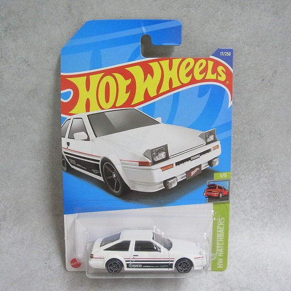 ホットウィール ベーシック トヨタ AE86 スプリンタートレノ 白 【未開封】