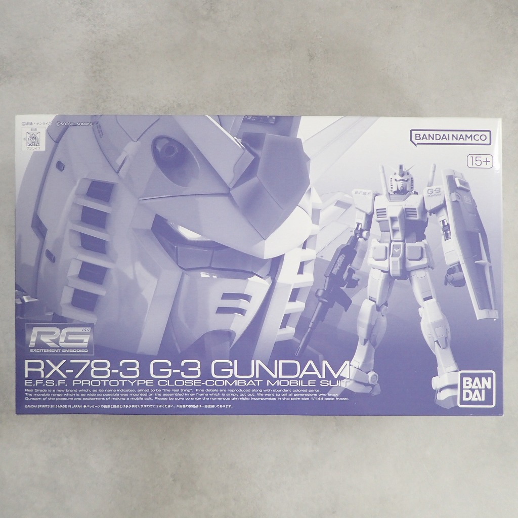 RG 1/144 RX-78-3 G-3 ガンダム