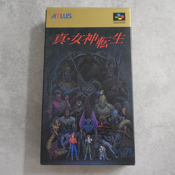 【中古ソフト】スーパーファミコン│ 真・女神転生