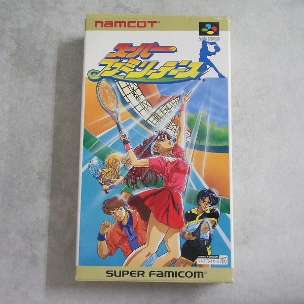 【中古ソフト】スーパーファミコン│スーパーファミリーテニス