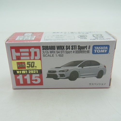 トミカ 115 スバル WRX S4 STI Sport#（初回特別仕様）【未開封】