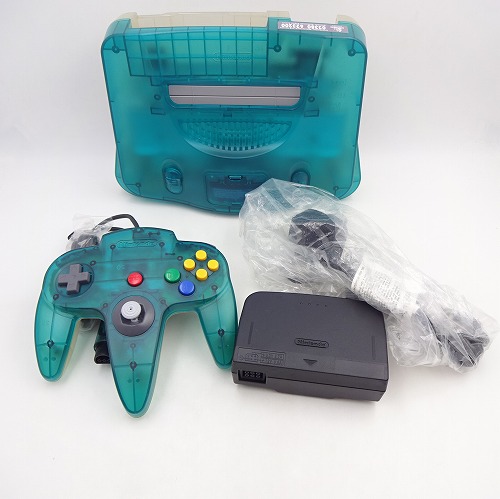 【中古ハード】NINTENDO64 本体｜クリアブルー 海外版