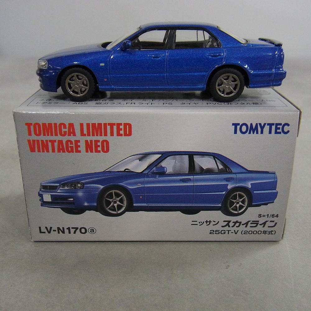 トミカ リミテッドヴィンテージネオ LV-N170a ニッサン スカイライン 25GT-V(2000年式) 青