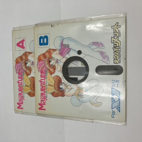 【店頭取扱品】【中古PCソフト】まじゃべんちゃー・ねぎ麻雀/X1/5インチ※未チェック品