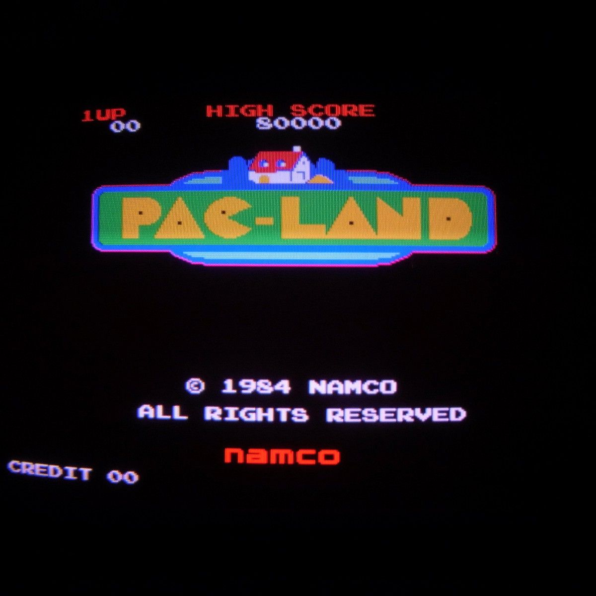 【中古アーケード基板】ナムコ/NAMCO パックランド PAC-LAND NEW VER. TRIP選択可能