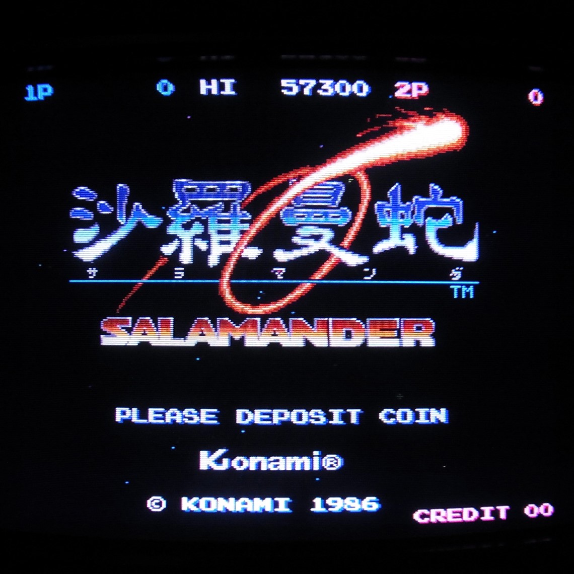 【中古アーケード基板】コナミ/KONAMI 沙羅曼蛇 サラマンダ SALAMANDER