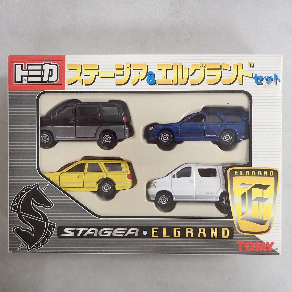 トミカ ステージア&エルグランドセット