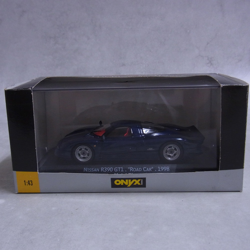ONYX 1/43 日産 R390 GT1 ロードカー 1998 メタルブルー XLM99014